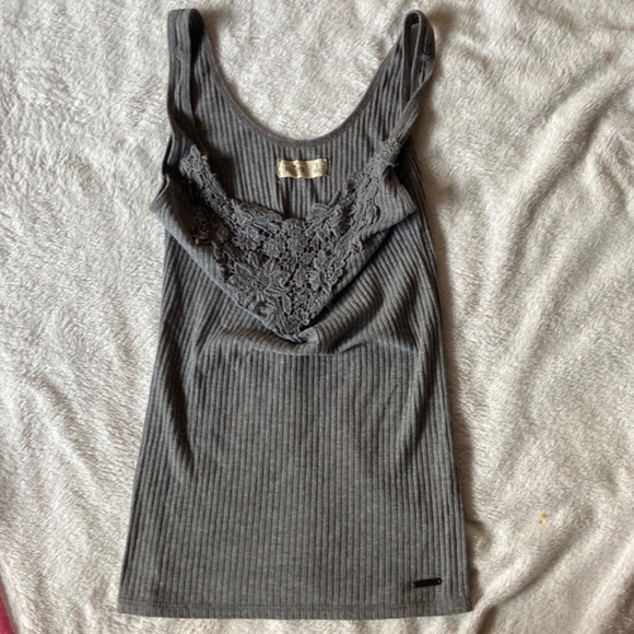 Hollister Tops - Hollister tank top -Gray
